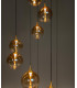 Premium Gisela Pendant light Ø61cm LED Dim. 2700K - Amber-6