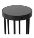 Jackson Bollard light- Solar Ø16cm LED Dim to warm 2850K/3150K IP65 - Day/Night Sensor - Black-6