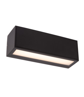 Sutton Wall light Outdoor- Solar - LED Dim. 2850K/3150K IP54 - Day/Night Sensor - Black-1