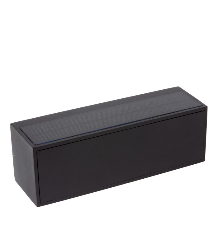 Sutton Wall light Outdoor- Solar - LED Dim. 2850K/3150K IP54 - Day/Night Sensor - Black-4