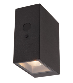 Bolton Wall light Outdoor- Solar - LED Dim. 2850K/3150K IP54 - Day/Night Sensor - Black-1