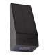 Irwin Wall light Outdoor- Solar - LED Dim. 2850K/3150K IP54 - Day/Night Sensor - Black-2