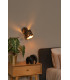 Almelo Wall spotlight Wall light Ø12cm 1xE14 - Black-4