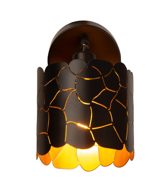 Almelo Wall spotlight Wall light Ø12cm 1xE14 - Black-6