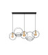 Circle Pendant light - 3xE27 - Black-3