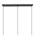 Circle Pendant light - 3xE27 - Black-7