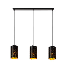 Almelo Pendant light - 3xE27 - Black-1