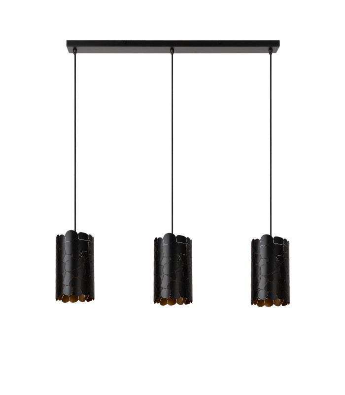 Almelo Pendant light - 3xE27 - Black-3
