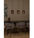 Almelo Pendant light - 3xE27 - Black-4