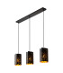 Almelo Pendant light - 3xE27 - Black-8