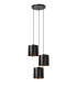 Almelo Pendant light - 3xE27 - Black-3