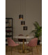 Almelo Pendant light - 3xE27 - Black-4