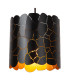 Almelo Pendant light - 3xE27 - Black-5