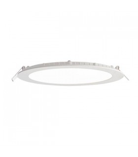 Integrated LED Recessed Light Panel Matt White, Frosted Acrylic - 1