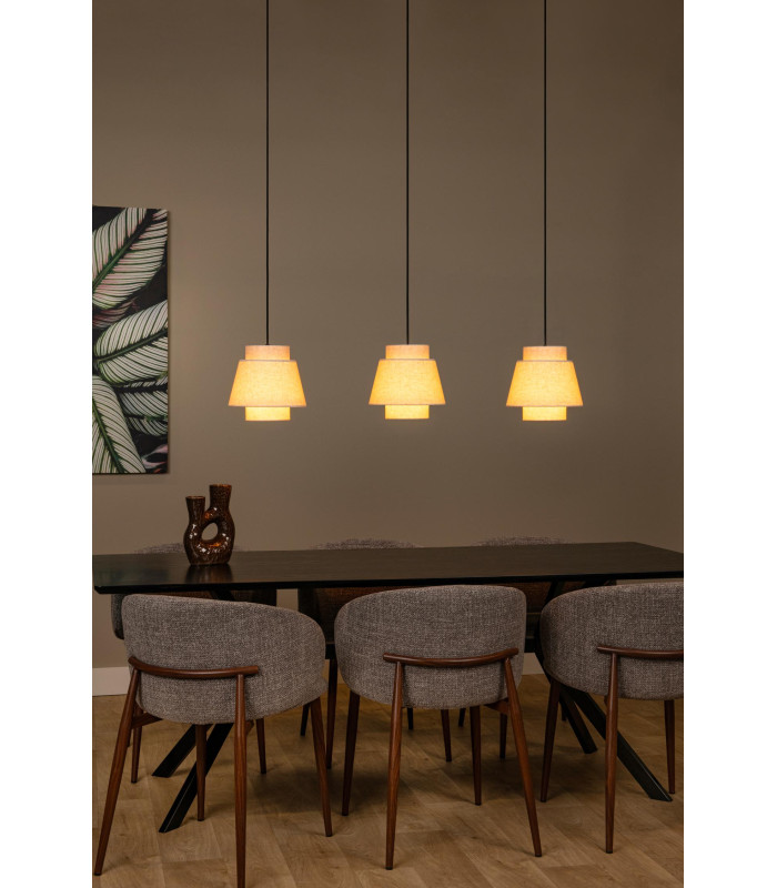 Tribute Pendant light - 3xE27 - Cream-4