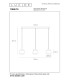 Tribute Pendant light - 3xE27 - Cream-9