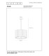 Fold Pendant light Ø40cm 1xE27 - White-9