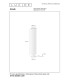 Fold Floor lamp Ø20cm 2xE27 - White-4
