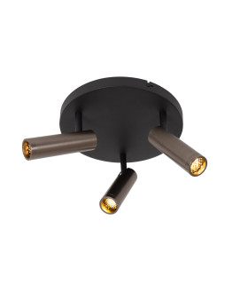 Grado Ceiling spotlight Ø25cm 3xGU10 (MR11) - Grey iron-1