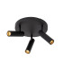 Grado Ceiling spotlight Ø25cm 3xGU10 (MR11) - Black-1
