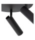 Grado Ceiling spotlight Ø25cm 3xGU10 (MR11) - Black-4