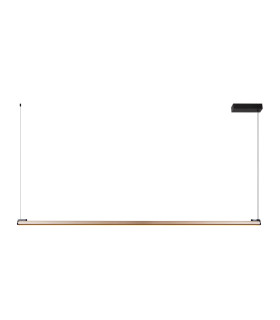 Premium Braga Pendant light - LED Dim. CCT 1x36W 2700K/4000K - Coffee-1