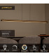 Premium Griffith Pendant light - LED Dim. CCT 1x33W 2700K/4000K - Bronze-2