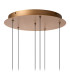 Premium Griffith Pendant light Ø38cm LED Dim. CCT 6x6W 2700K/4000K - Bronze-9