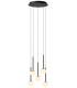 Premium Calina Pendant light Ø42cm LED Dim. 2700K - Black-1