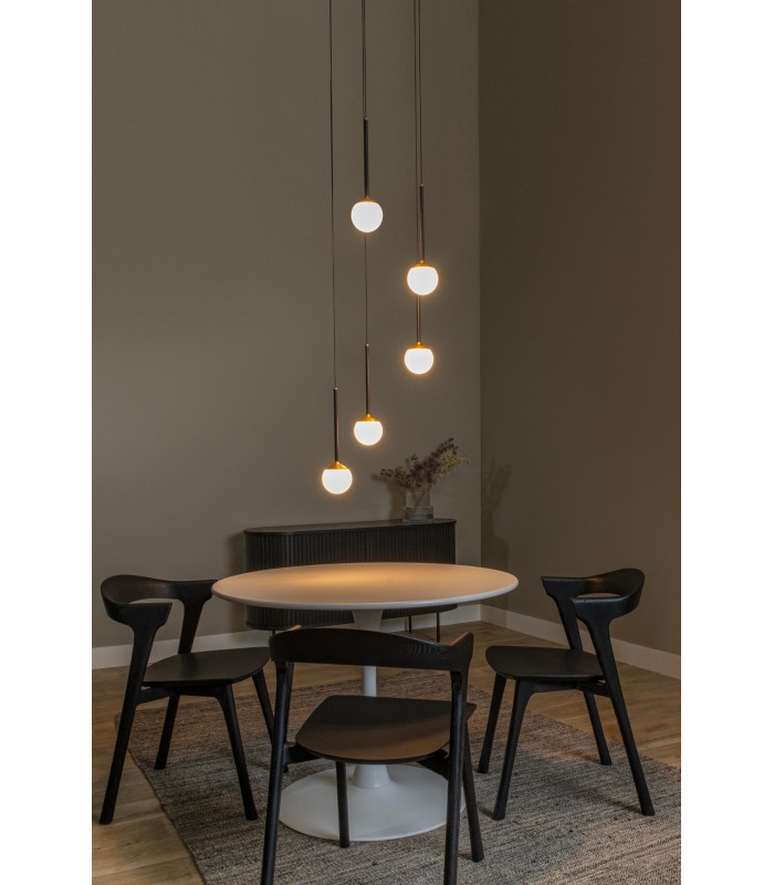 Premium Calina Pendant light Ø42cm LED Dim. 2700K - Black-4