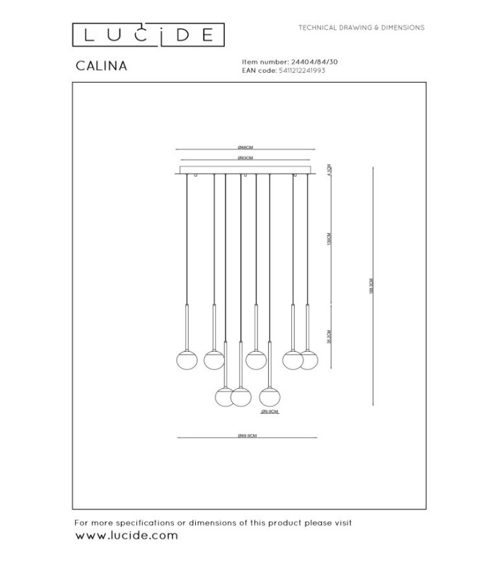 Calina Pendant light Ø69