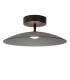 Premium Menga Flush ceiling light Ø40cm LED Dim. 2700K - Smoke Grey-5