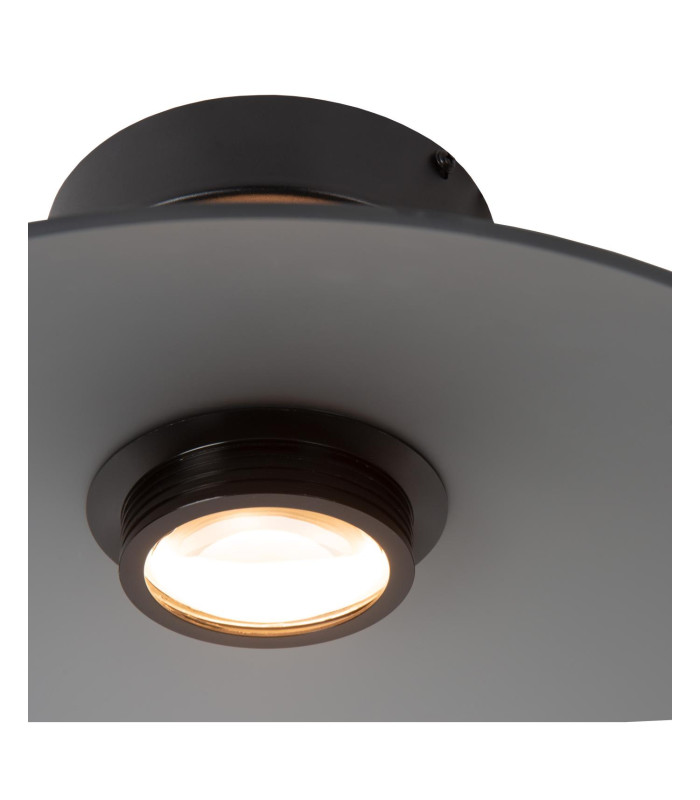 Premium Menga Flush ceiling light Ø40cm LED Dim. 2700K - Smoke Grey-6