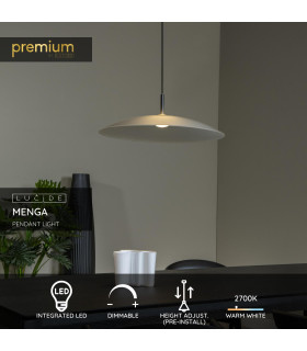 Premium Menga Pendant light Ø60cm LED Dim. 2700K - Opal-2