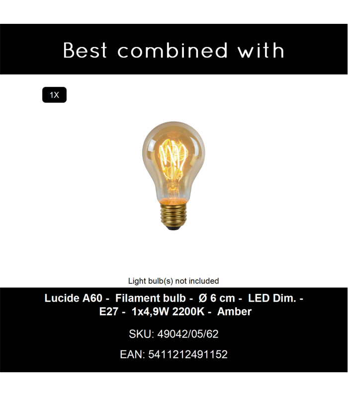Glinstar Wall light - 1xE27 - Multi-Colour-8