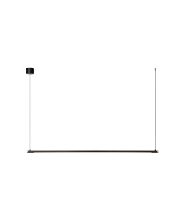 Premium Marnik Pendant light Ø2.5cm LED Dim. CCT 1x22W 2700K/4000K - Hand Wave Sensor - Black-1
