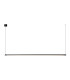 Premium Marnik Pendant light Ø2.5cm LED Dim. CCT 1x24W 2700K/4000K - Hand Wave Sensor - Black-1
