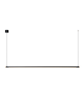 Premium Marnik Pendant light Ø2.5cm LED Dim. CCT 1x24W 2700K/4000K - Hand Wave Sensor - Black-1