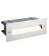 Integrated LED Outdoor Recessed Light Marine Grade Brushed Stainless Steel, Frosted IP44 - 1