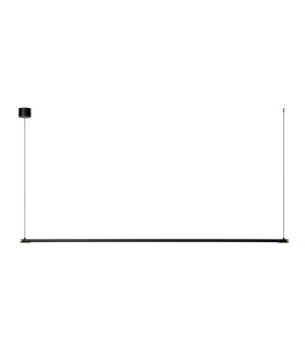 Premium Marnik Pendant light Ø2.5cm LED Dim. CCT 1x24W 2700K/4000K - Hand Wave Sensor - Black-2