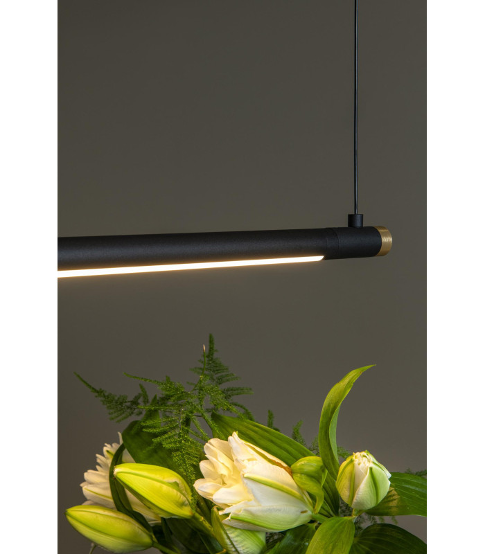 Premium Marnik Pendant light Ø2.5cm LED Dim. CCT 1x22W 2700K/4000K - Hand Wave Sensor - Black-5