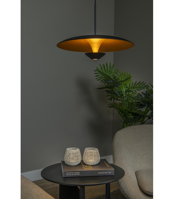Premium Kenneth Pendant light Ø40cm LED Dim. 2700K - Black-3
