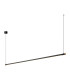 Premium Marnik Pendant light Ø2.5cm LED Dim. CCT 1x24W 2700K/4000K - Hand Wave Sensor - Black-6