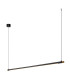 Premium Marnik Pendant light Ø2.5cm LED Dim. CCT 1x22W 2700K/4000K - Hand Wave Sensor - Black-9