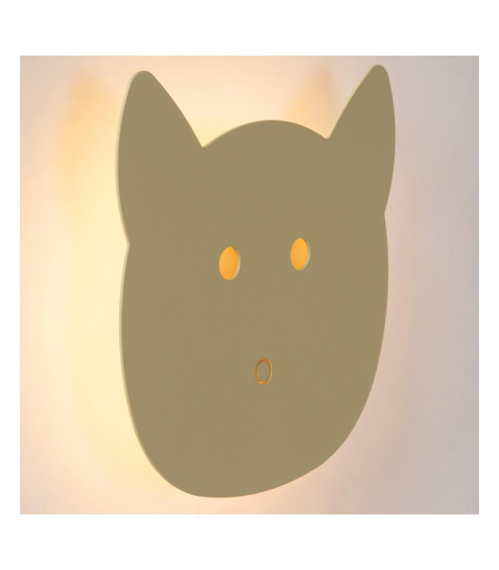 Charlie Wall light Children - LED Dim. 2700K - Green-6