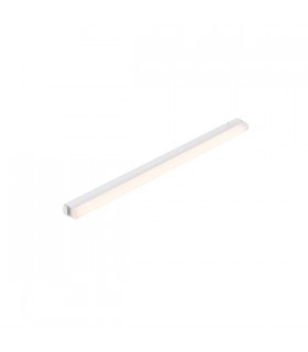 Integrated LED Display Cabinet Light Opal, Gloss White - 1