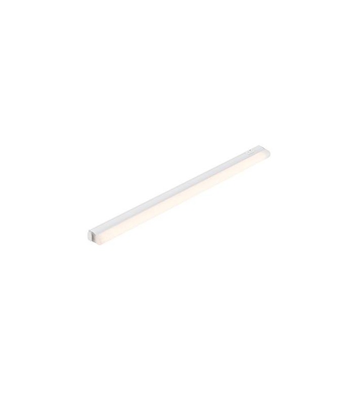 Integrated LED Display Cabinet Light Opal, Gloss White - 1