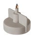 Ninja Pendant light Ø20cm 1xE27 - Grey-6