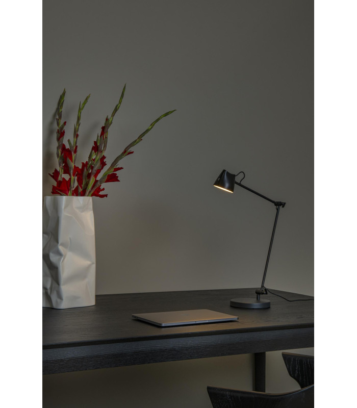 Milne Floor reading lamp - LED Dim. 2700K - Black-4