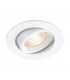 Recessed Tilt Downlight Matt White, GU10 - 1